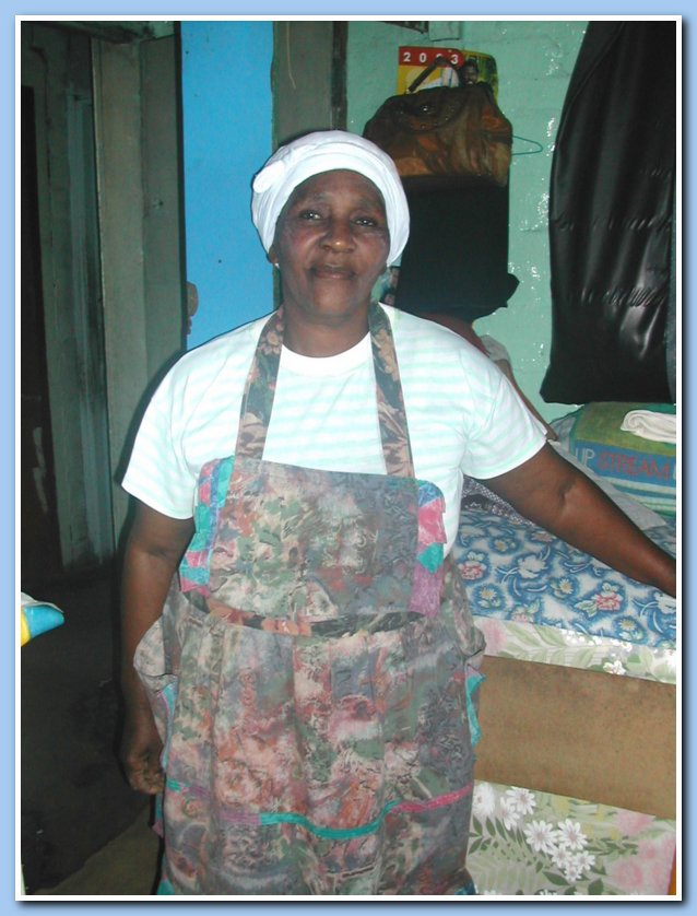 Migrant hostel resident